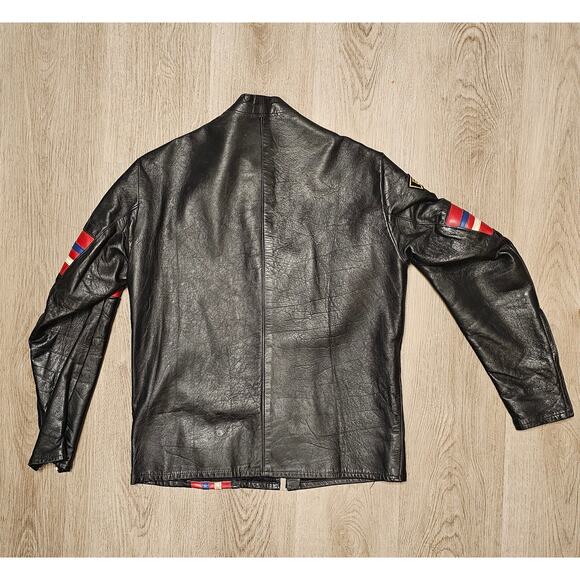 60's kett easy rider leather jacket size 38 - Picture 10 of 13